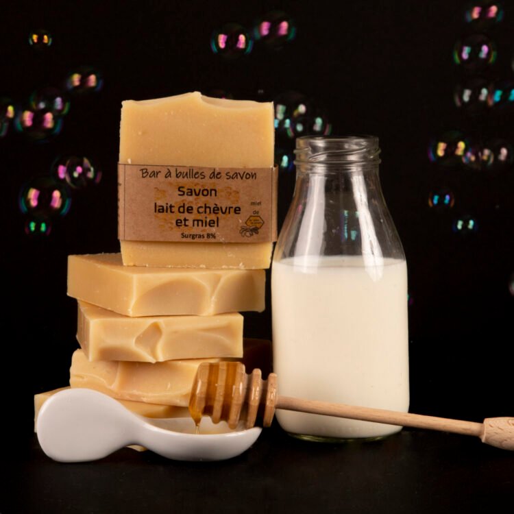 Savon lait de chèvre et miel