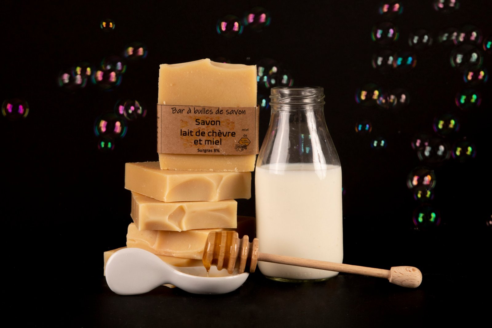 Savon lait de chèvre et miel